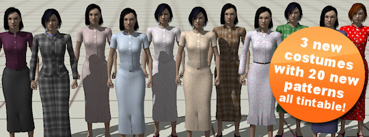 1930s Female Clothes