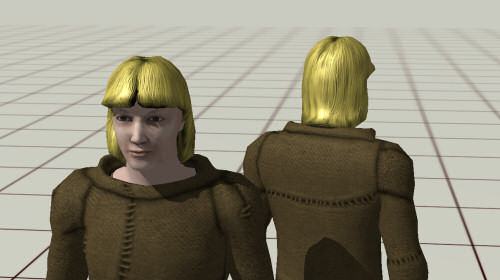 The Sims Resource  Ye Medieval Norman Hairstyle